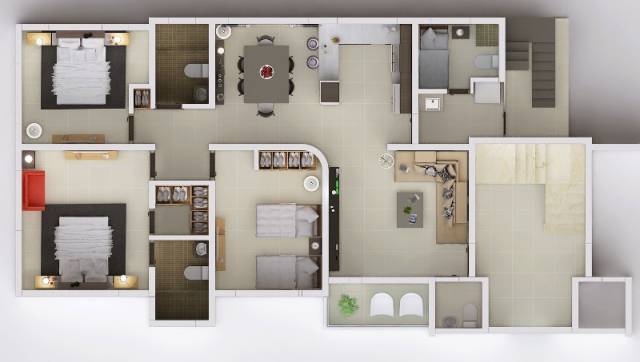 Hermoso Apartamento 125Mts, Prox. Autopista Duarte - 7