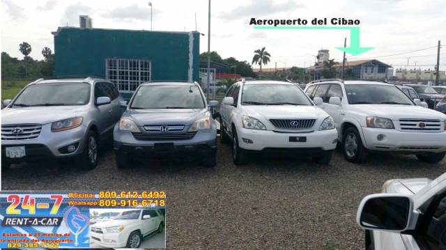 24-7, Rent, A Car,  Alquiler,  Renta de vehículos,  Jeepetas,  Carros,  Autos,  Coches  en Licey,  Santiago,  Rep. Dom. - 7