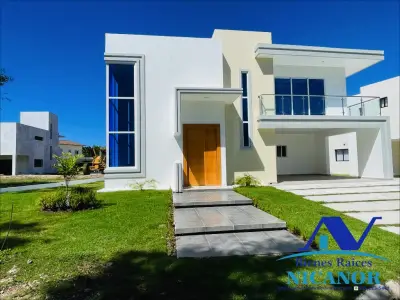 Casa en residencial privado en venta en puerto plata