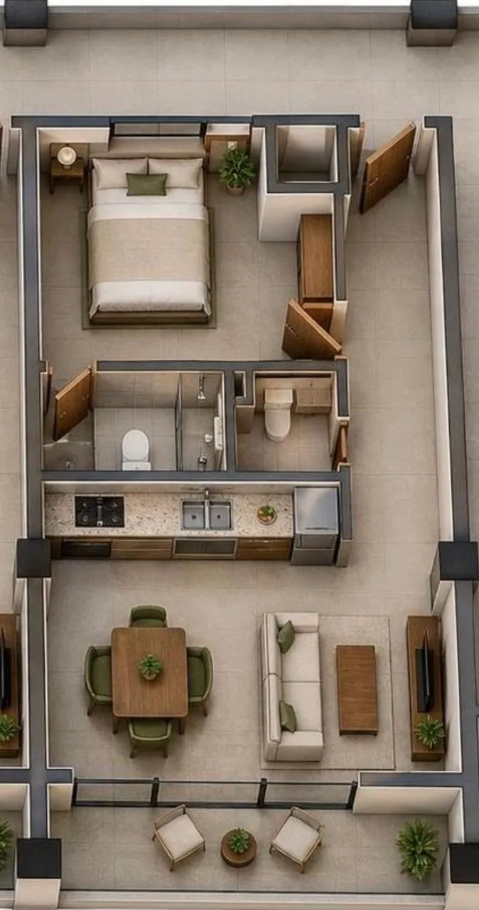 Apartamentos comodos 1 habitacion para noviembre 2027, Juan Dolio - 2