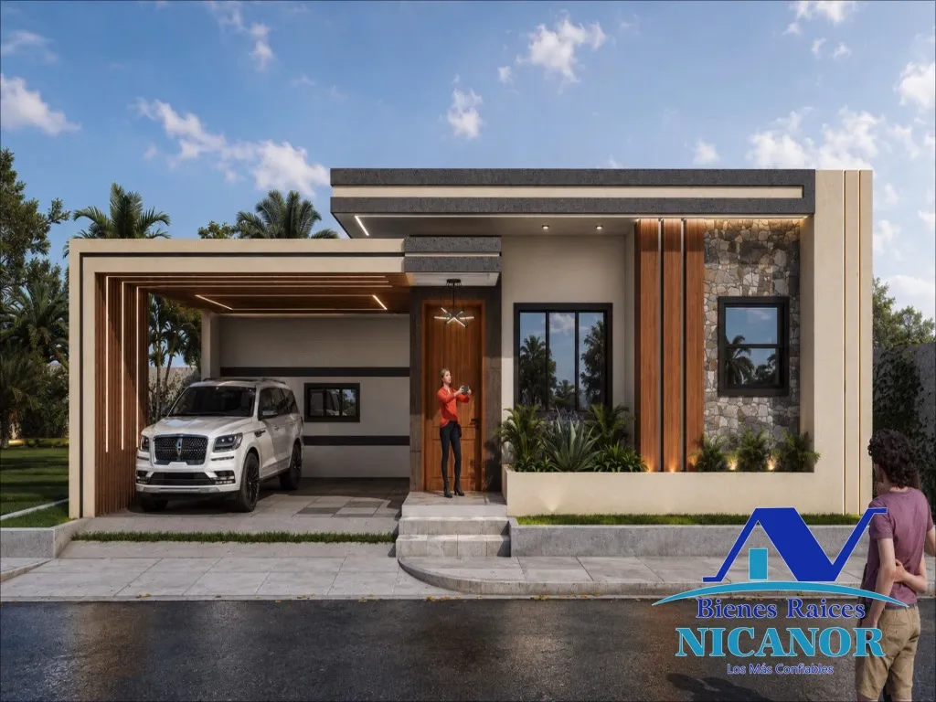 Casa con terminacion de primera en venta en puerto plata - 1