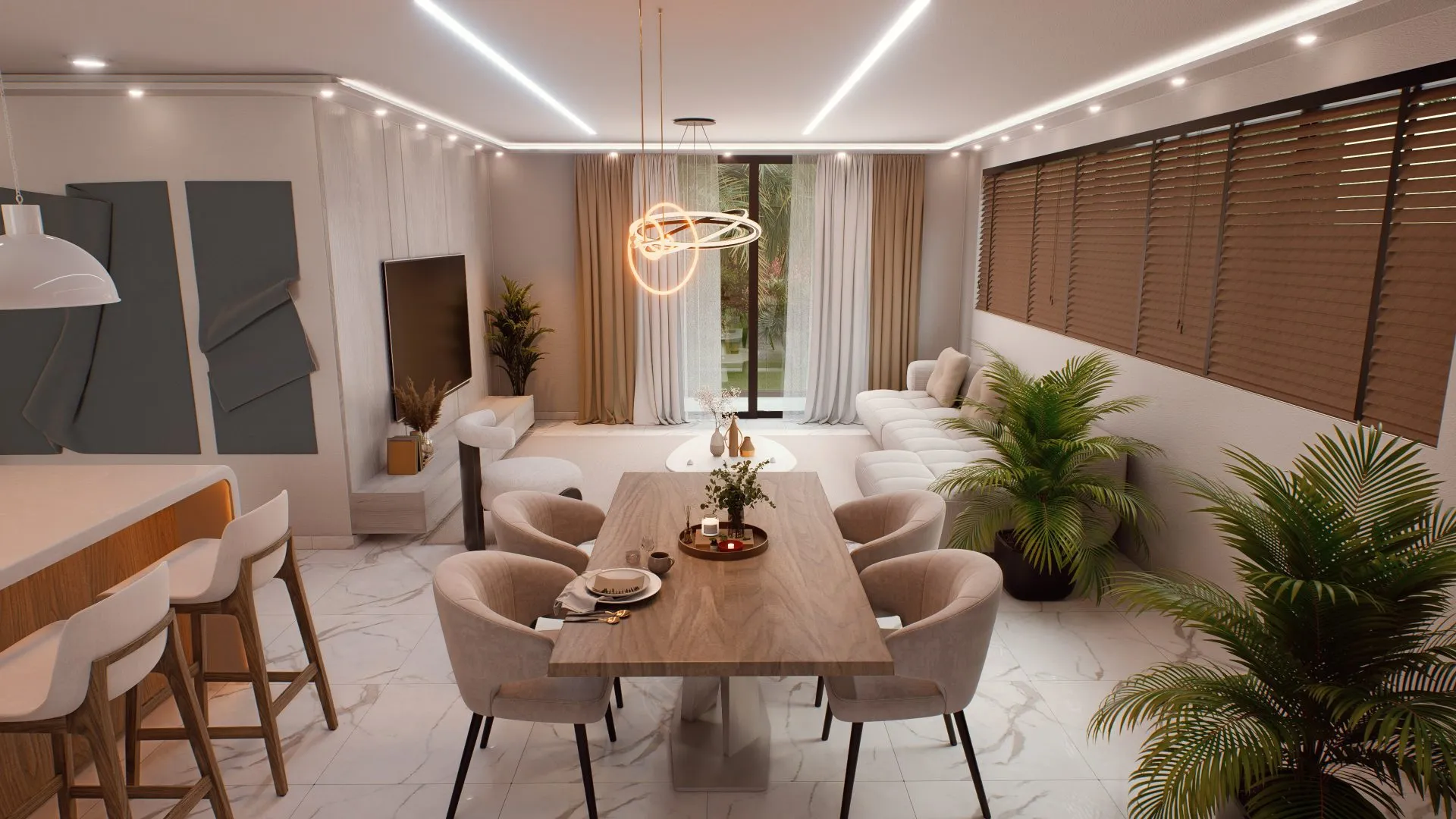 Apartamento con patio privado - 5