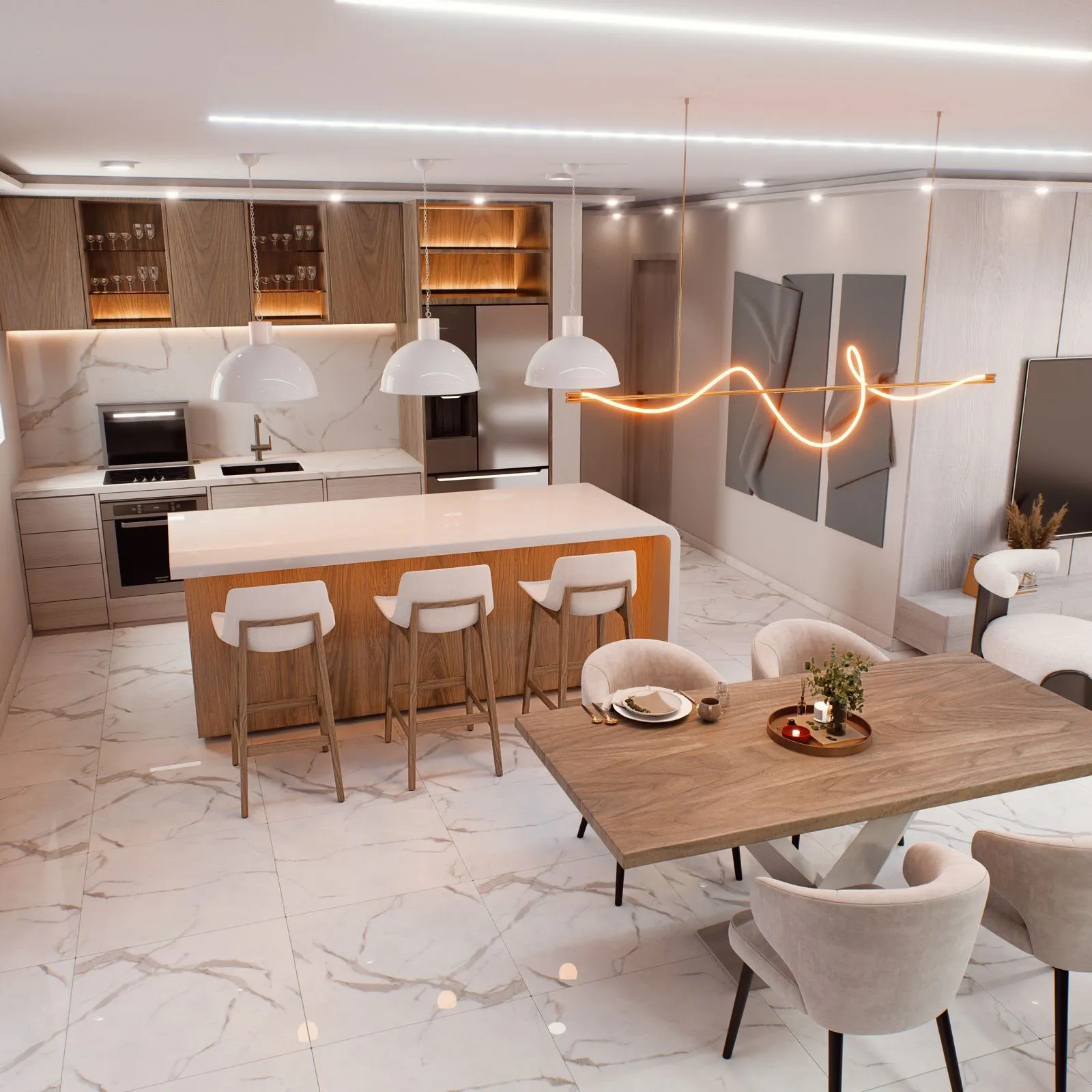 Apartamento con patio privado - 7